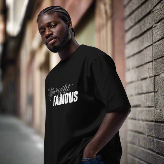 Lightweight Famous - Oversized heavyweight t-shirt